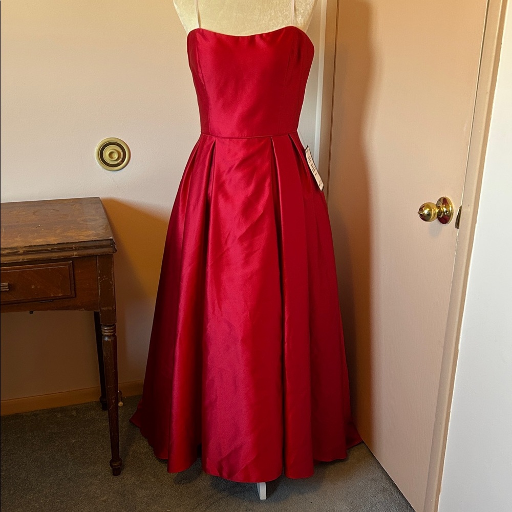 Red Ball Gown